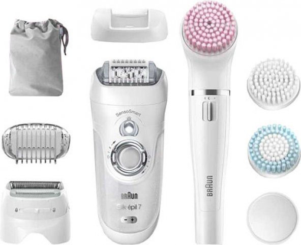 Braun Silk-Epil Beauty Set 7 7/885 SensoSmart Islak Kuru Epilatör - 1