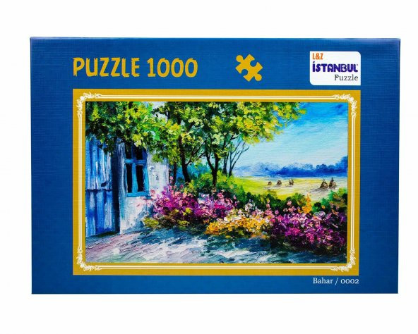 Puzzle 1000 Parça Bahar İstanbul Puzzle 48*68 cm