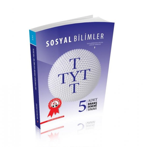 TYT Sosyal Bilimler 5 Adet Branş Deneme Sınavı Zafer Yayınları