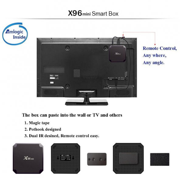 X96 Mini IR Kablo Kızılötesi Uzaktan Kumanda Alıcı Göz Uzatma Kablosu - 4