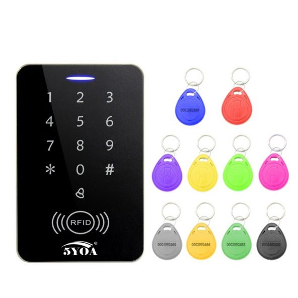 RFID Şifreli Kart Girişli Kapı Kilit Kapı Açma Sistemi - 3