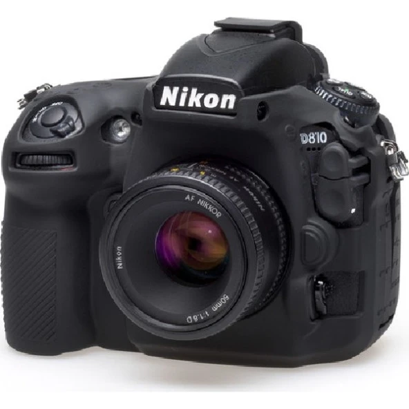Nikon D810 Koruyucu Silikon Kılıf Siyah