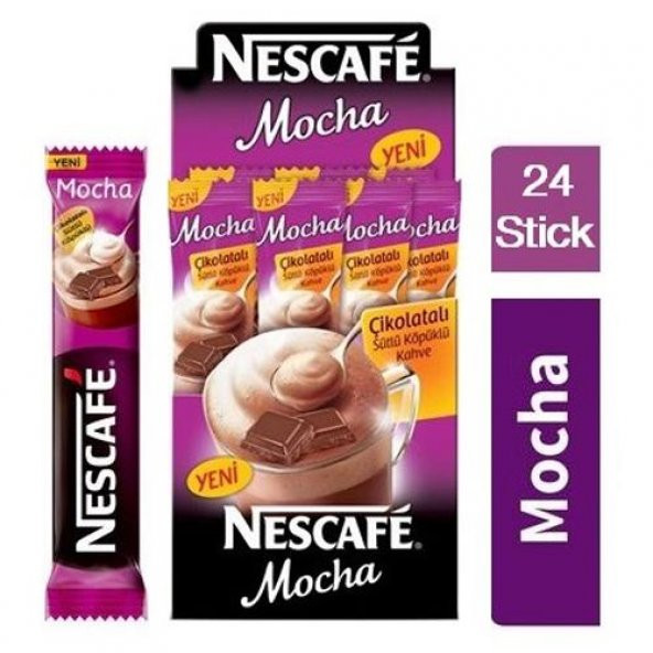 Nescafe Mocha Kahve 17,9 gr x 24 Adet