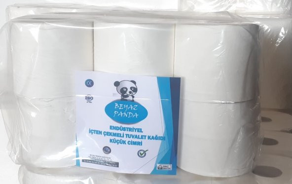 BEYAZ PANDA 4 KG MİNİ CİMRİ TUVALET KAĞIDI