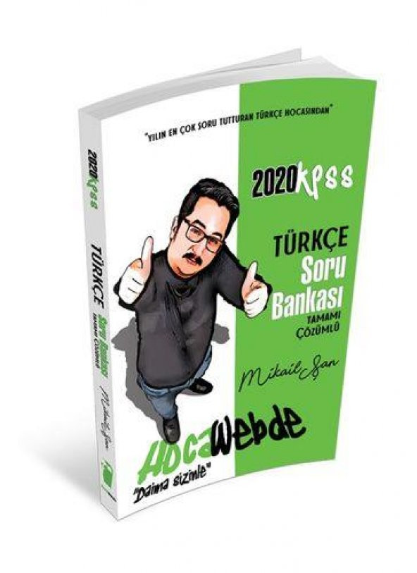 HocaWebde Yayınları 2020 KPSS Türkçe Soru Bankası
