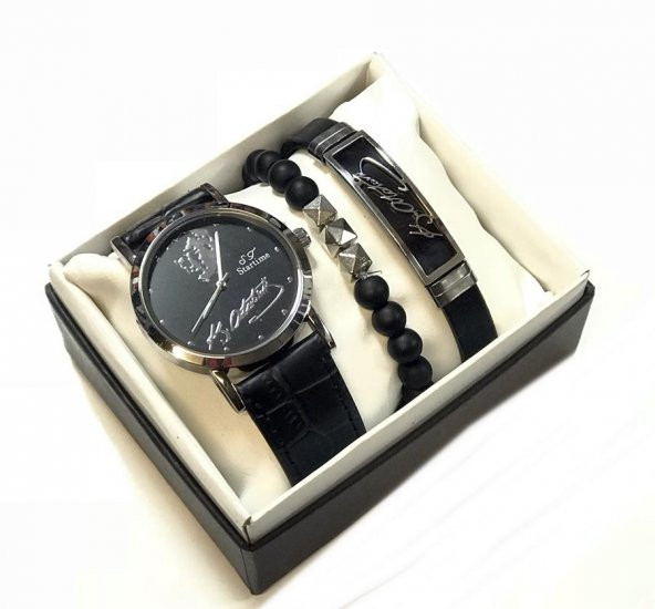 STARTİME K.ATATÜRK İMZALI ERKEK KOL SAATİ VE BİLEKLİK SETİ - 2