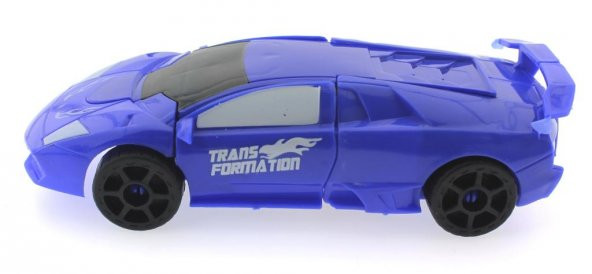 Araca Dönüşen Mavi Güçlü Robot - 4