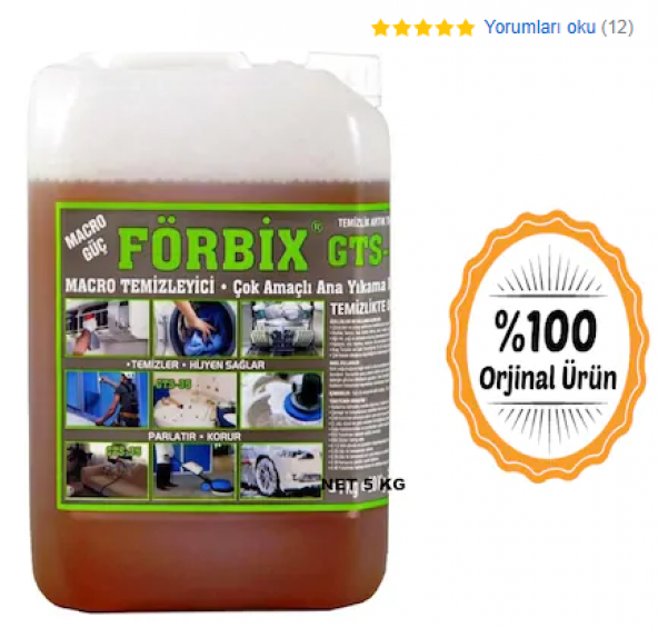 forbix gts-35 (Orijinal) 5 KG