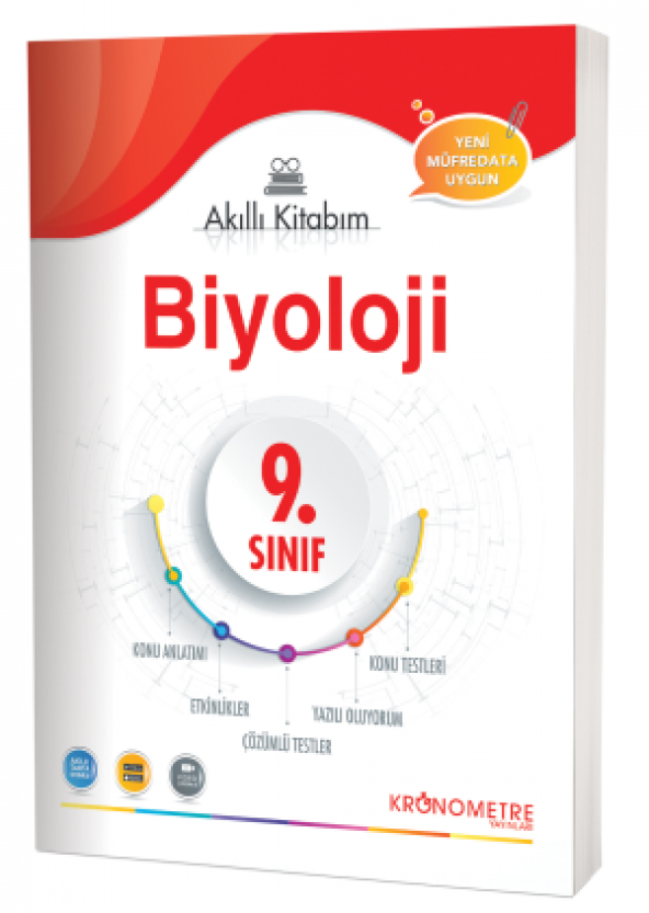 9. Sınıf Biyoloji Akıllı Kitabım - Kronometre Yayınları