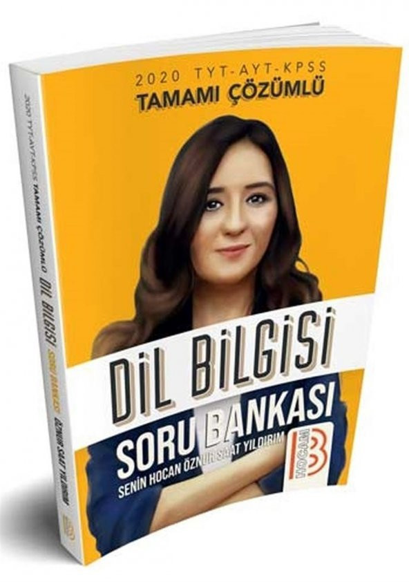 Benim Hocam Yayınları 2020 TYT AYT KPSS Tamamı Çözümlü Dil Bilgisi Soru Bankası