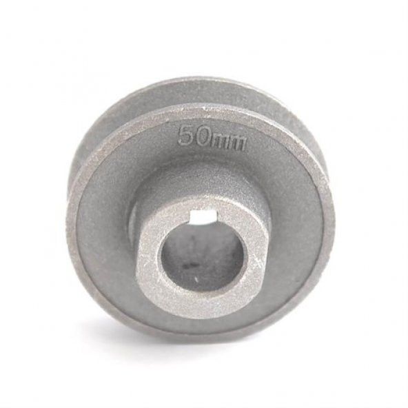 Motor Alüminyum Düz Kasnak / 50MM