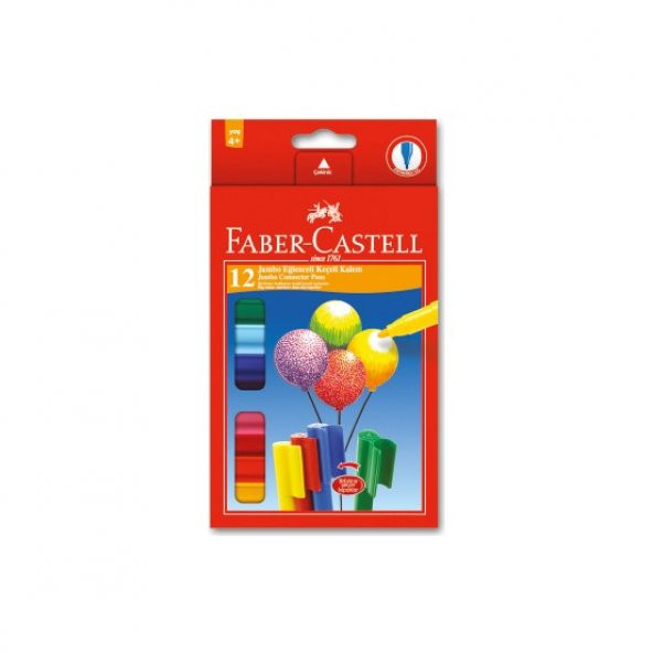 Faber-Castell Eğlenceli Jumbo Keçeli Kalem12li