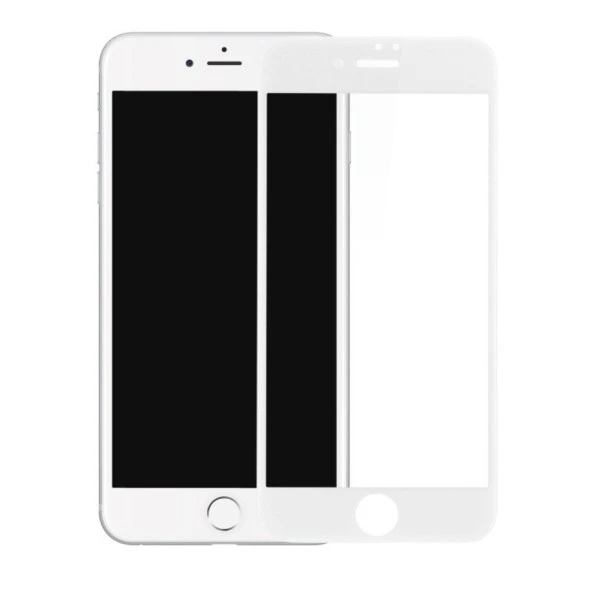 Apple iPhone 7 5D Tam Kaplayan Ekran Koruyucu Kırılmaz Cam - 4