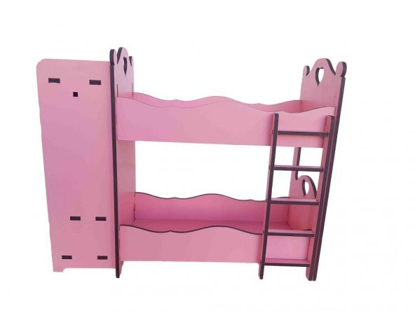 Barbie Baby Alive Uyumlu Ranza ve GarYatak Odası Oyuncak Ev - 4