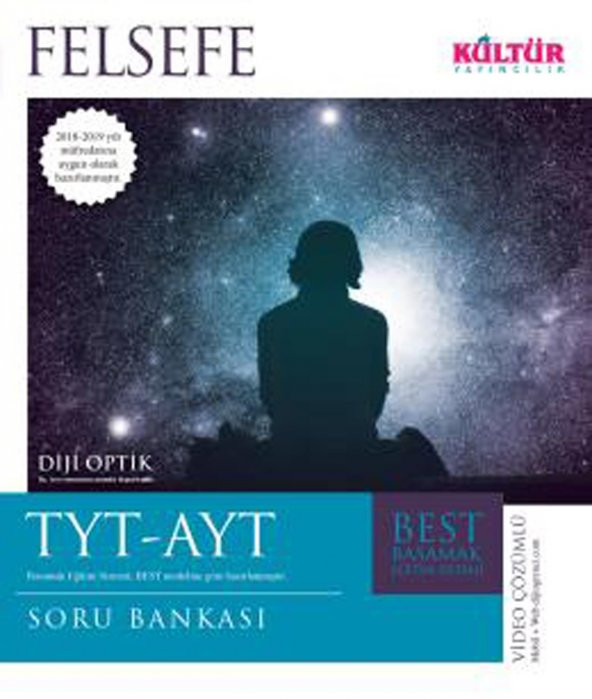 Kültür Yayınları Tyt Ayt Best Felsefe Soru Bankası Klp