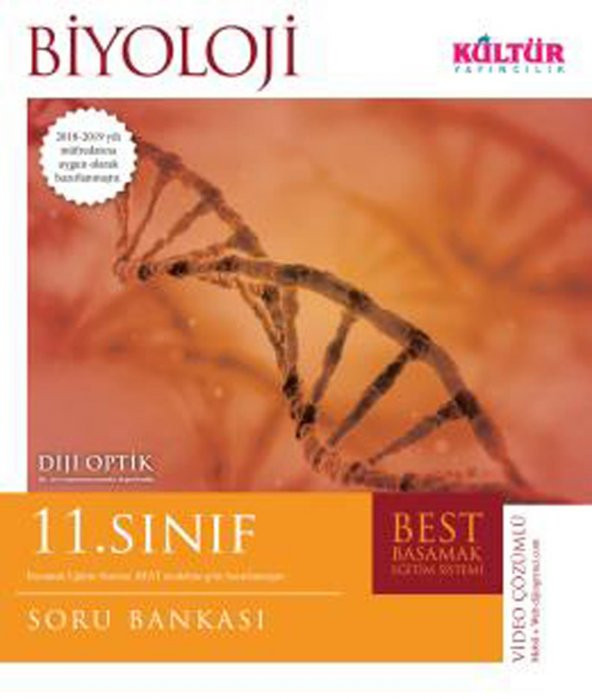 Kültür Yayınları 11. Sınıf Best Biyoloji Soru Bankası Klp