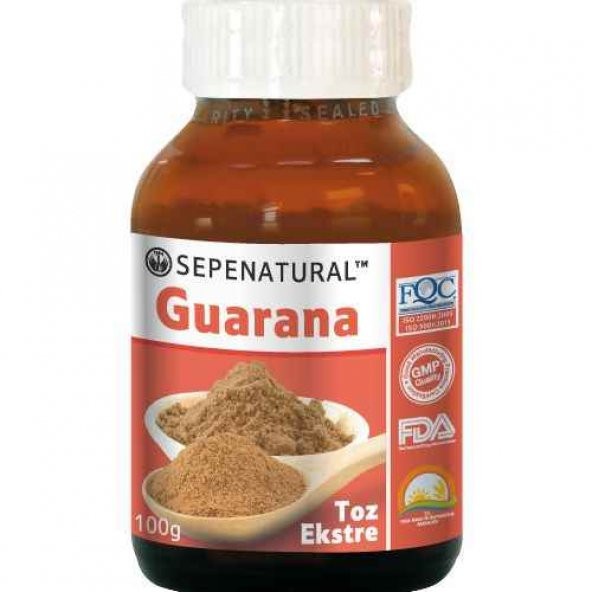 Guarana Extract Toz Guarana Ekstrakt Ekstresi 100 gr