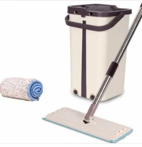 Cleaner Pro Mop Temizlik Kova Seti Yeni Nesil+1 Yedek Bezi Hediye