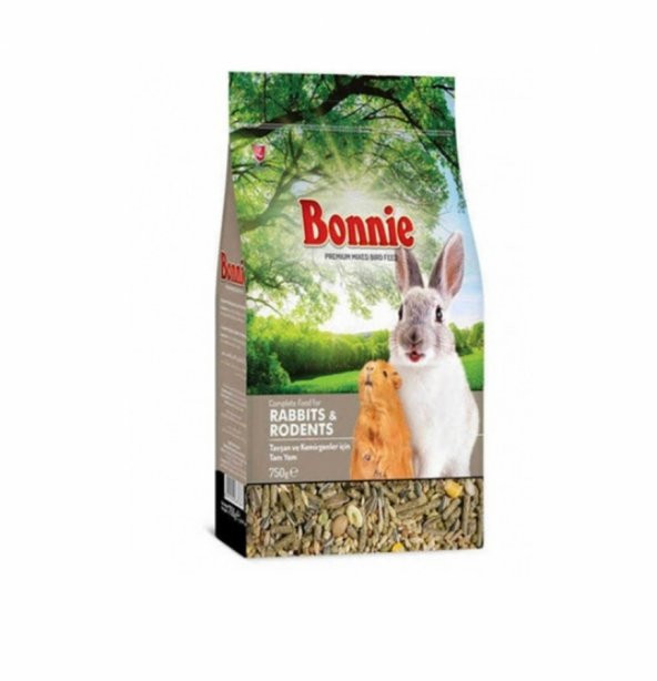 Bonnie Tavşan Hamster Kemirgen Yemi 750gr skt:19/07/2021