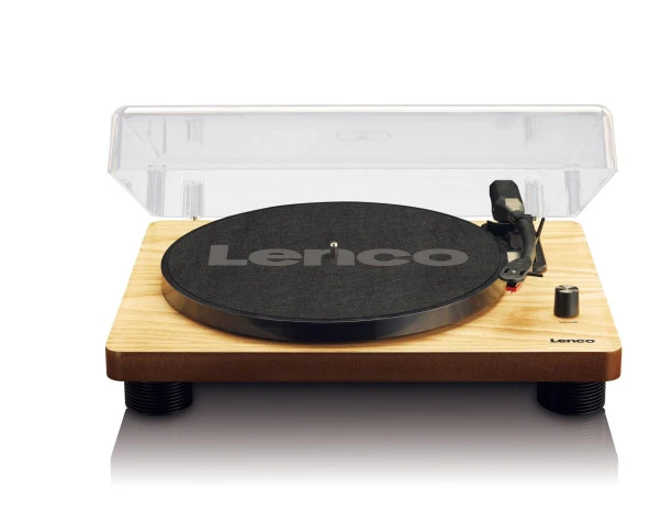 Lenco LS-50 WD Ahşap Hoparlörlü USBli MP3e Kayıt Özellikli Pikap Plak Çalar