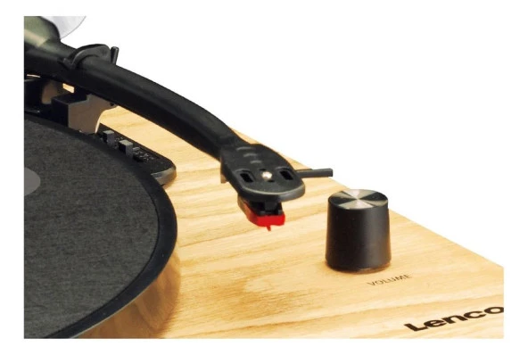 Lenco LS-50 WD Ahşap Hoparlörlü USBli MP3e Kayıt Özellikli Pikap Plak Çalar - 5