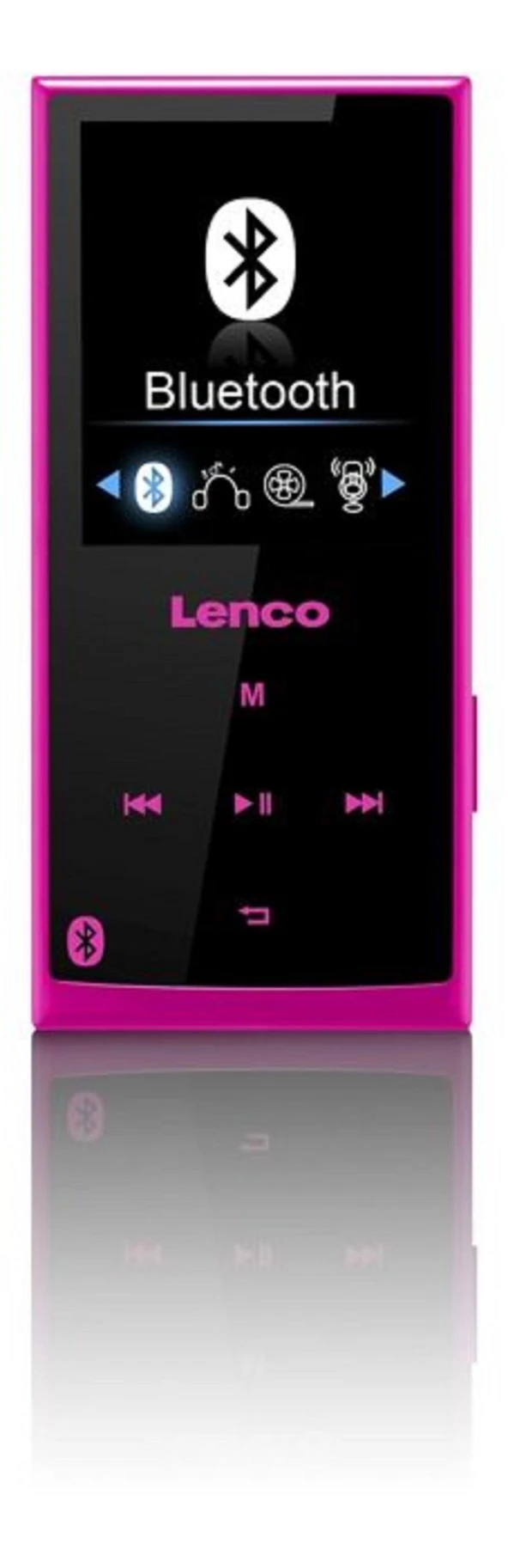 Lenco Xemio-760 8GB - USBli SD Kartlı Bluetoothlu MP3 Çalar Pembe