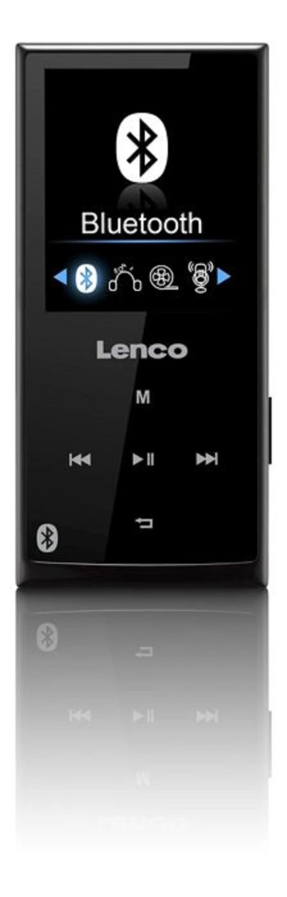 Lenco Xemio-760 8GB - USBli SD Kartlı Bluetoothlu MP3 Çalar Siyah