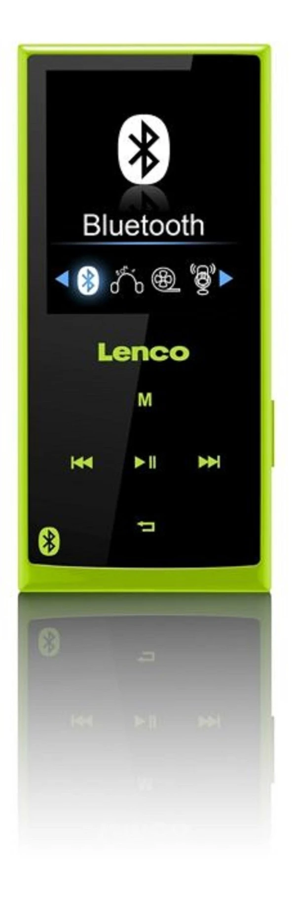 Lenco Xemio-760 8GB - USBli SD Kartlı Bluetoothlu MP3 Çalar Yeşil