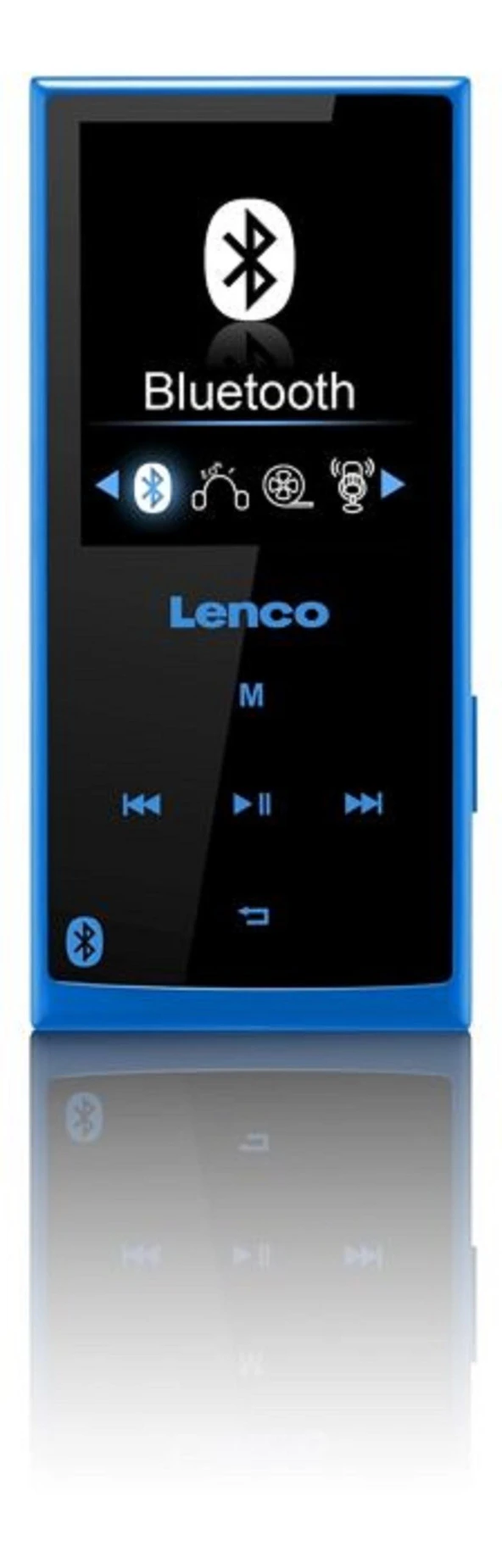 Lenco Xemio-760 8GB - USBli SD Kartlı Bluetoothlu MP3 Çalar Mavi