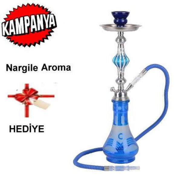 Kefo Kahveci Nargile Takımı Orta Boy Çantalı Nargile Aroma Hediye