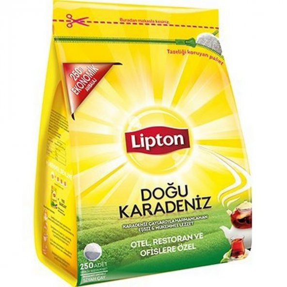 Lipton Doğu Karadeniz Demlik Poşet Çay 250'Li 3.2 Gr.