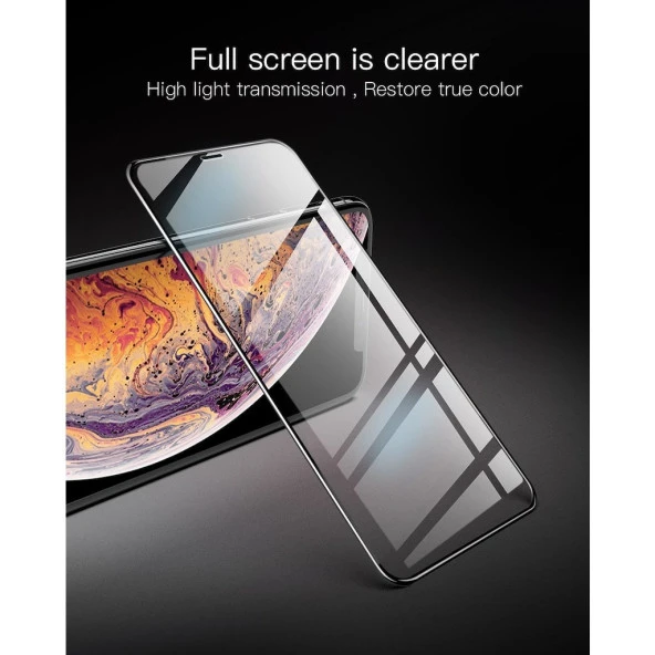 iPhone 6-7-8-Plus-X-XS-11-Max 3D-5D-6D Büyük Kavisli Kırılmaz Cam - 3