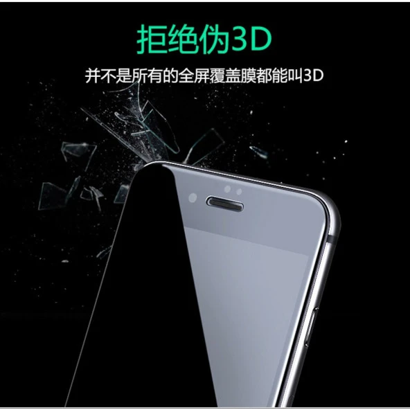 iPhone 6-7-8-Plus-X-XS-11-Max 3D-5D-6D Büyük Kavisli Kırılmaz Cam - 12