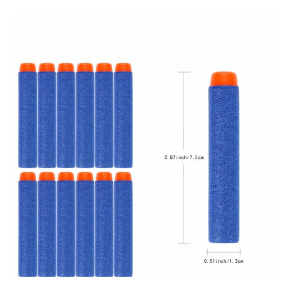 NERF YELEK VE 10 ADET NERF YUMUŞAK BAŞLI MERMİ TAKTİK CEPHANELİK - 7