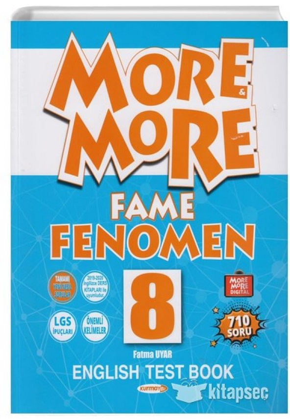 8. Sınıf More More Fame Fenomen English Test Book Kurmay ELT