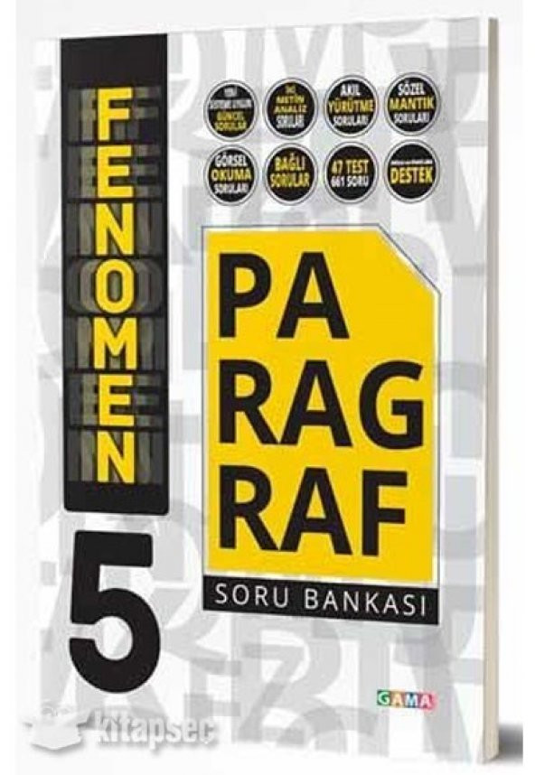 5. Sınıf FENOMEN Paragraf Soru Bankası Gama Yayınları