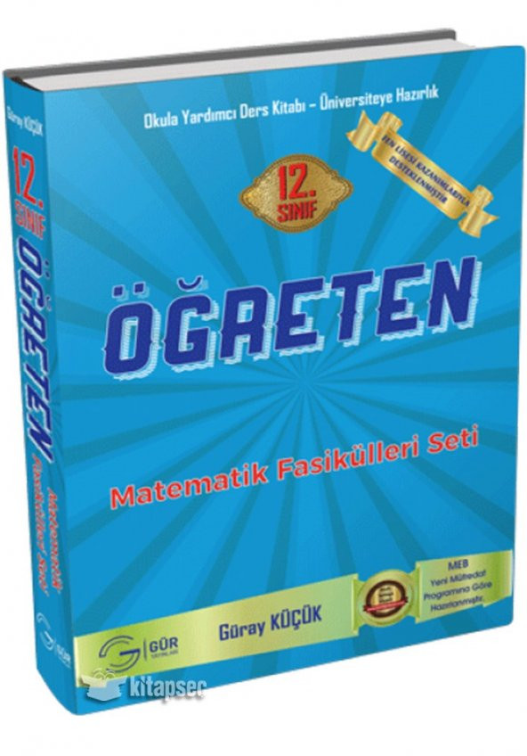 12. Sınıf Öğreten Matematik Fasikülleri Seti Gür Yayınları
