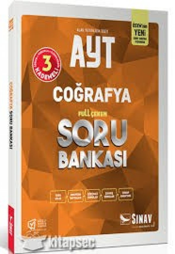 AYT Coğrafya Full Çeken Soru Bankası Sınav Dergisi Yayınları
