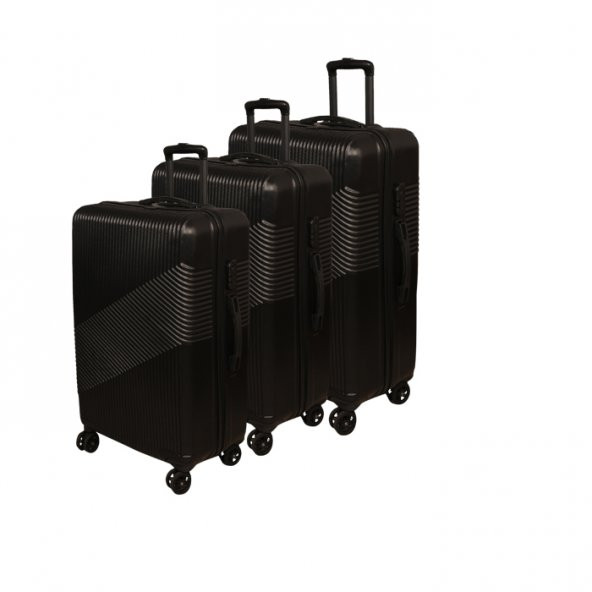 BBS KLASSEN 3 Lü Valiz Seti Büyük+orta+Kabin - 12