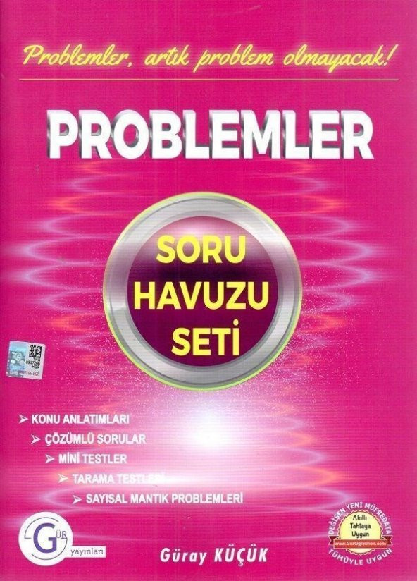 PROBLEMLER SORU HAVUZU SETİ GÜR YAYINLARI
