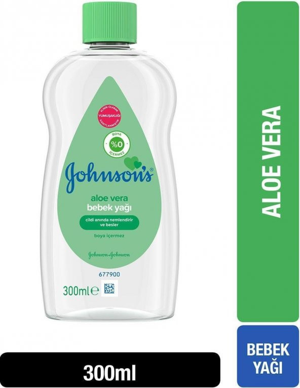 Johnsons Baby Bebek Yağı Aloe Vera 300 Ml - 2