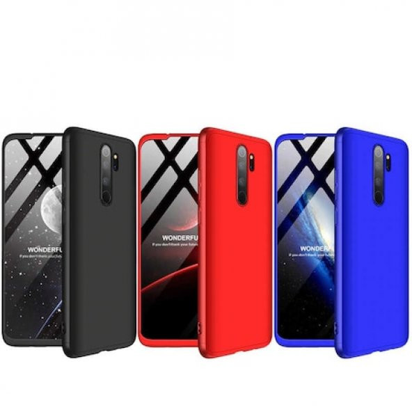 Xiaomi Redmi Note 8 Pro Kılıf Zore Kamera Korumalı 360 Tam Koruma Ays - 12