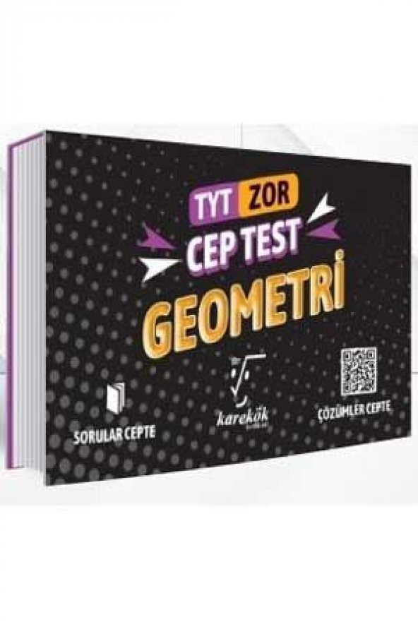 2020 TYT Geometri Zor Cep Test Karekök Yayınları