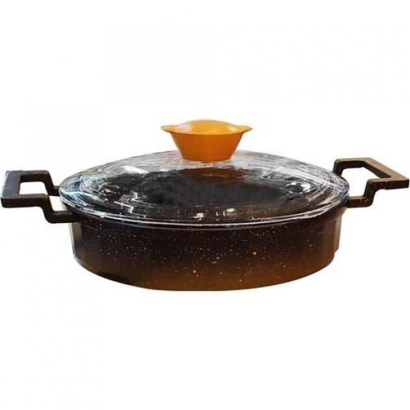 Oms Döküm Granit Kaplama Sahan 20 cm Gold - 1