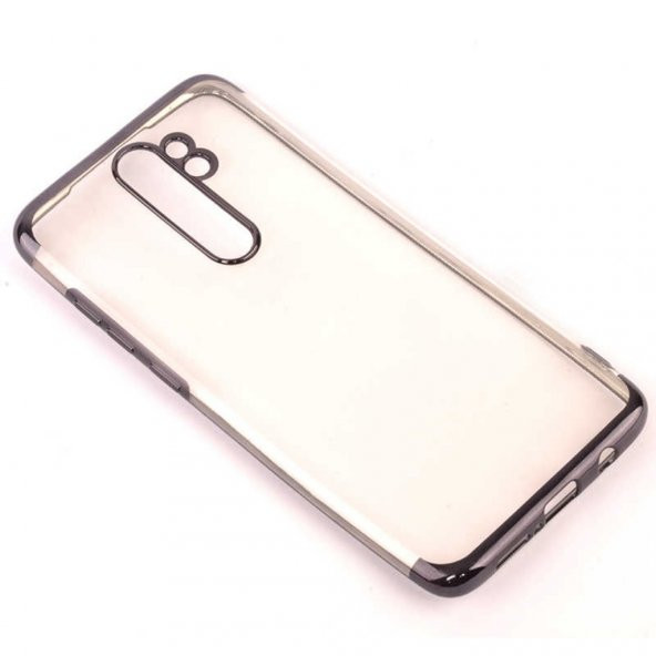 Xiaomi Redmi Note 8 Pro Köşeleri Renkli Şeffaf Kamera Kor. Kılıf - 2