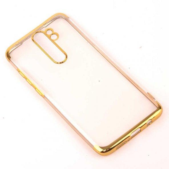 Xiaomi Redmi Note 8 Pro Köşeleri Renkli Şeffaf Kamera Kor. Kılıf - 6