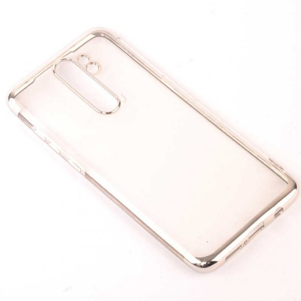 Xiaomi Redmi Note 8 Pro Köşeleri Renkli Şeffaf Kamera Kor. Kılıf - 10