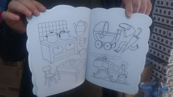 10 Adet Boyama Kitabı Seti  Toplam 10 Kitap 480 Sayfa - 8