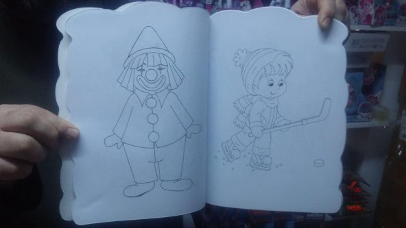 10 Adet Boyama Kitabı Seti  Toplam 10 Kitap 480 Sayfa - 9