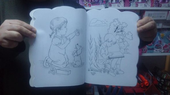 10 Adet Boyama Kitabı Seti  Toplam 10 Kitap 480 Sayfa - 10